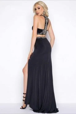 Cassandra Stone - High Neck Gown Style 50415A