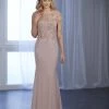 Christina Wu Elegance - Beaded Lace Illusion Bateau Jersey Gown 17852 - 1 Pc Sapphire Rose In Size 6 Available Formal Gowns 2 Christina Wu Elegance - Beaded Lace Illusion Bateau Jersey Gown 17852 - 1 Pc Sapphire Rose In Size 6 Available Formal Gowns