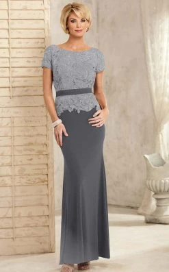Christina Wu Elegance Short Sleeve Jeweled Lace Peplum Sheath Gown - 1 Pc Wine In Size 6 Available Formal Gowns 11 Christina Wu Elegance Short Sleeve Jeweled Lace Peplum Sheath Gown - 1 Pc Wine In Size 6 Available Formal Gowns