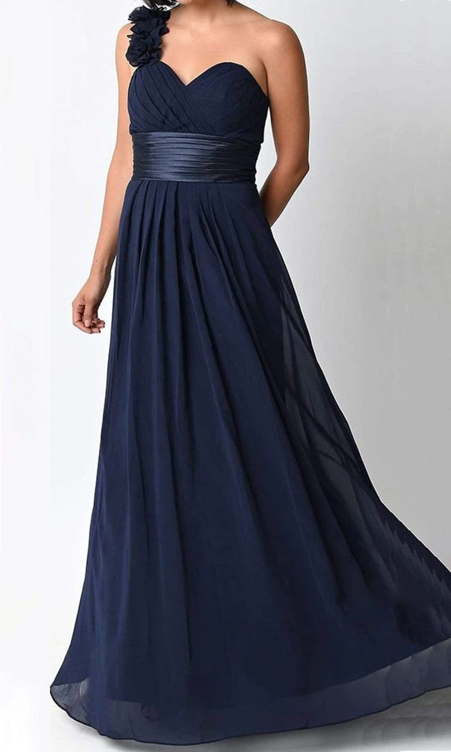 Cinderella Divine - 1491 Floral Applique Sweetheart Long Dress 3 Cinderella Divine - 1491 Floral Applique Sweetheart Long Dress