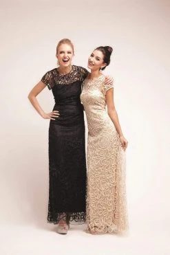 Cinderella Divine - 1920 Embellished Illusion Jewel Neck Sheath Dress Formal Gowns 12 Cinderella Divine - 1920 Embellished Illusion Jewel Neck Sheath Dress Formal Gowns