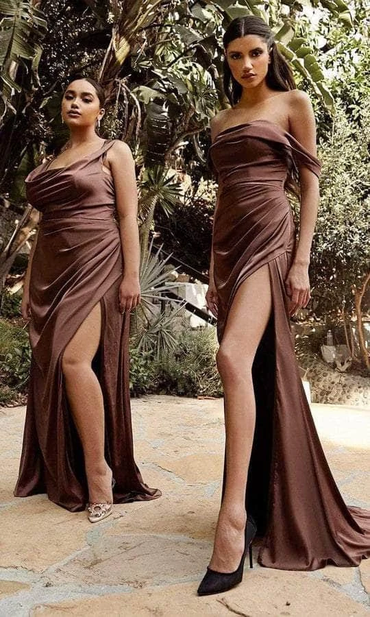 Cinderella Divine - 7488 Loose Off-shoulder Straight Across Neck Long Gown - 2 Pcs Sienna In Sizes 6 And 14 Available Formal Gowns 4 Cinderella Divine - 7488 Loose Off-shoulder Straight Across Neck Long Gown - 2 Pcs Sienna In Sizes 6 And 14 Available Formal Gowns