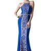 Cinderella Divine - 83821 Halter Fitted Sheath Dress