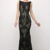Cinderella Divine - CR788 Lace Bateau Trumpet Dress