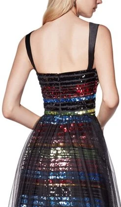 Formal Gowns Cinderella Divine - CS032 Sequin Embellished A-Line Dress