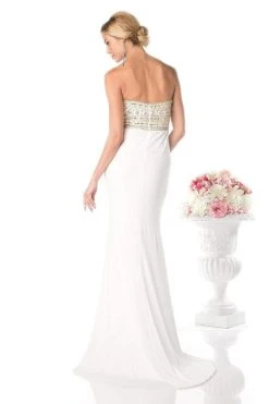 Formal Gowns Cinderella Divine - Fitted Embellished Strapless Evening Dress 9 Formal Gowns Cinderella Divine - Fitted Embellished Strapless Evening Dress