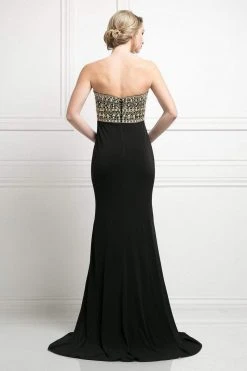 Formal Gowns Cinderella Divine - Fitted Embellished Strapless Evening Dress 7 Formal Gowns Cinderella Divine - Fitted Embellished Strapless Evening Dress