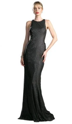 Cinderella Divine - Fitted Side Laced Up Evening Dress 7 Cinderella Divine - Fitted Side Laced Up Evening Dress