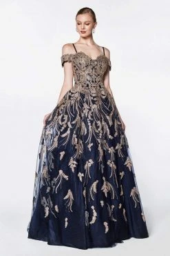 Cinderella Divine - KV1034 Beaded Lace Sweetheart Ballgown Formal Gowns 11 Cinderella Divine - KV1034 Beaded Lace Sweetheart Ballgown Formal Gowns