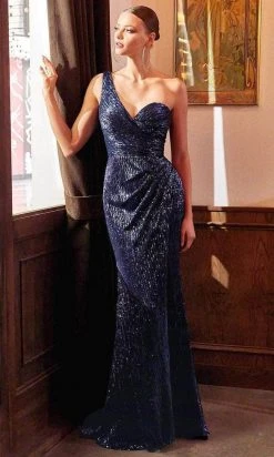 Cinderella Divine - One Shoulder Sequin Evening Dress CH182 11 Cinderella Divine - One Shoulder Sequin Evening Dress CH182
