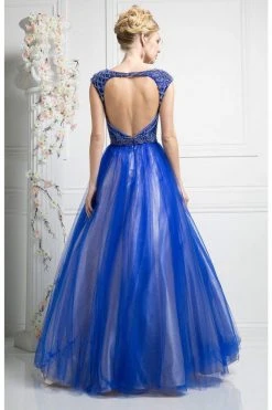 Cinderella Divine - S5239 Princess-Like Long Ballgown Formal Gowns