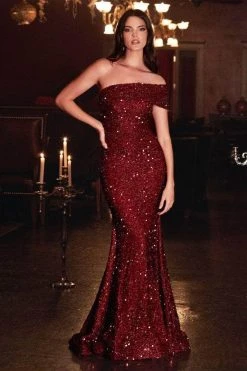 Cinderella Divine - Sequin Mermaid Prom Dress CD980 - 1 PC Midnight In Size 8 Available 11 Cinderella Divine - Sequin Mermaid Prom Dress CD980 - 1 PC Midnight In Size 8 Available