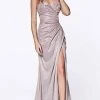 Cinderella Divine - Strapless Sweetheart Glitter Trumpet Dress CF331 2 Cinderella Divine - Strapless Sweetheart Glitter Trumpet Dress CF331