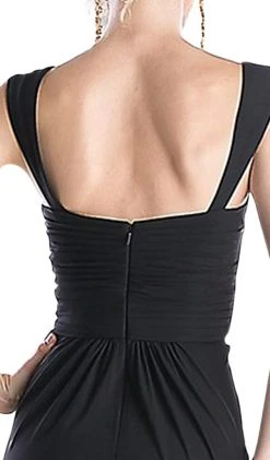 Cinderella Divine - Surplice Bodice Draping Sheath Dress Formal Gowns 17 Cinderella Divine - Surplice Bodice Draping Sheath Dress Formal Gowns