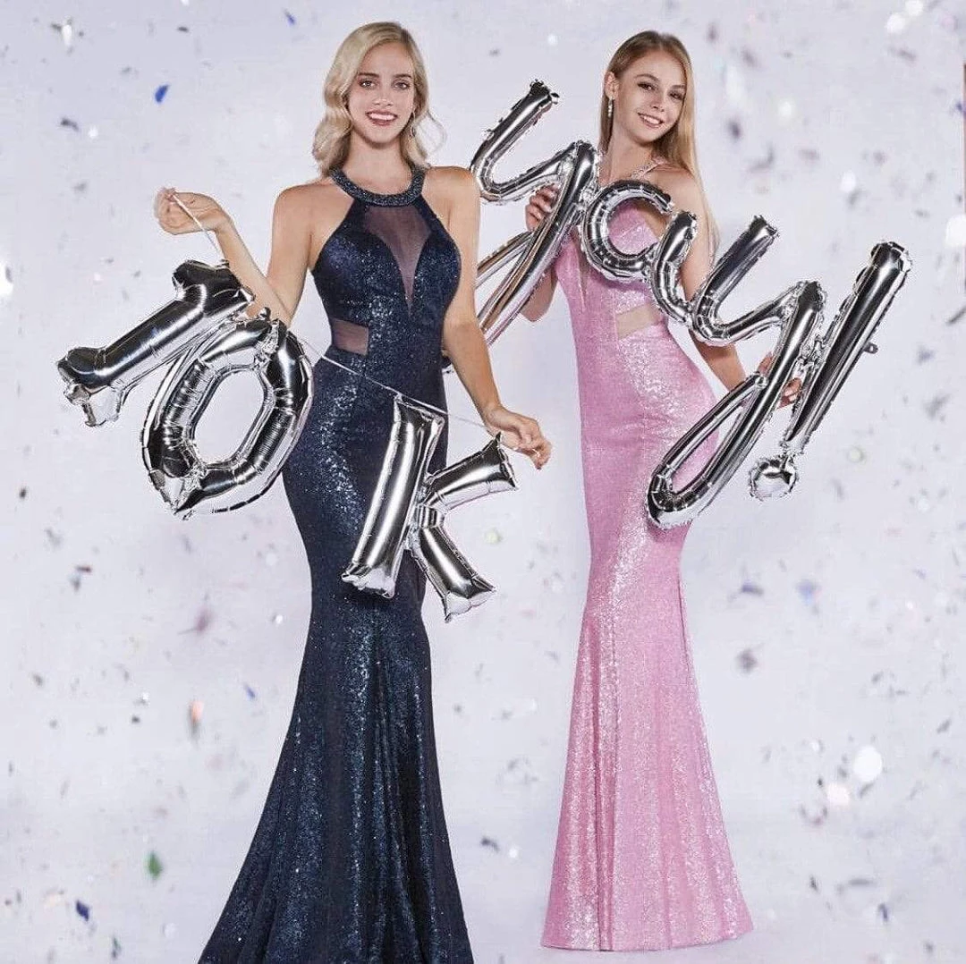 Formal Gowns Cinderella Divine - UR133 Illusion Cutout Allover Sequin Mermaid Gown 11 Formal Gowns Cinderella Divine - UR133 Illusion Cutout Allover Sequin Mermaid Gown