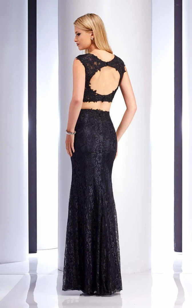 Clarisse - 2716 Two-Piece Jeweled Applique Gown 4 Clarisse - 2716 Two-Piece Jeweled Applique Gown