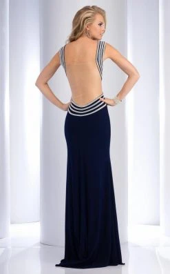 Formal Gowns Clarisse - 2805 Sparkling Sheath Dress 5 Formal Gowns Clarisse - 2805 Sparkling Sheath Dress