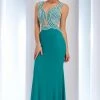 Formal Gowns Clarisse - 2805 Sparkling Sheath Dress 1 Formal Gowns Clarisse - 2805 Sparkling Sheath Dress