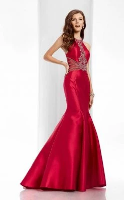 Clarisse - 3139 Embellished Halter Mermaid Gown Formal Gowns 13 Clarisse - 3139 Embellished Halter Mermaid Gown Formal Gowns