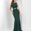 Clarisse - 3482 Sleeveless Chic Jersey Sheath Gown 1 Clarisse - 3482 Sleeveless Chic Jersey Sheath Gown