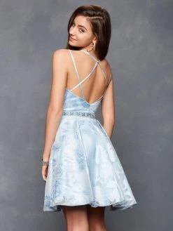 Cocktail Dresses Clarisse - 3620 Sweetheart Organza A-line Dress With Strappy Back