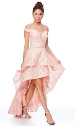Formal Gowns Clarisse - 3730 Off Shoulder Versatile High-low Ballgown