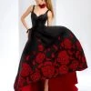 Formal Gowns Clarisse - 4943 Rose Appliqued Sweetheart Gown