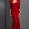 Clarisse - 6308 Lace Mermaid Gown With Bolero Formal Gowns 2 Clarisse - 6308 Lace Mermaid Gown With Bolero Formal Gowns