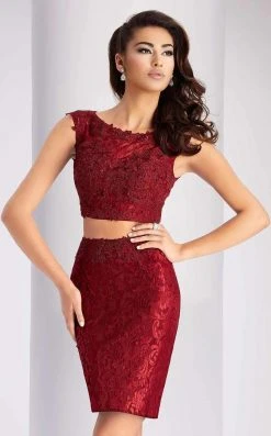 Clarisse - S2716 Two Piece Lace Dress Cocktail Dresses