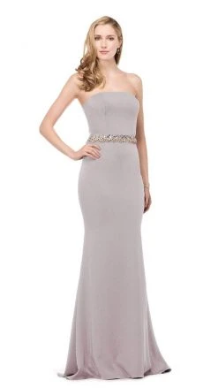 Formal Gowns Colors Dress - 1541 Sleek Jewel Embellished Gown 9 Formal Gowns Colors Dress - 1541 Sleek Jewel Embellished Gown
