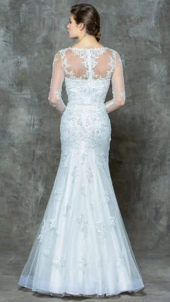 Formal Gowns Colors Dress - G665 Long Sleeve Lace Illusion Mermaid Gown - 1 Pc Black In Size 10 And 1 Pc Red In Size 10 Available 9 Formal Gowns Colors Dress - G665 Long Sleeve Lace Illusion Mermaid Gown - 1 Pc Black In Size 10 And 1 Pc Red In Size 10 Available