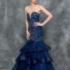 Colors Dress Strapless Sweetheart Beaded Mermaid Gown 1721 2 Colors Dress Strapless Sweetheart Beaded Mermaid Gown 1721