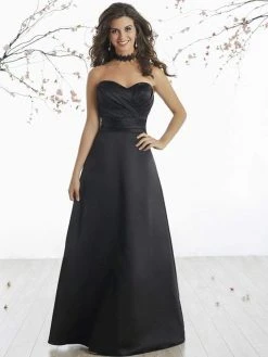 Formal Gowns Damas - 52416 Pleated Sweetheart Satin A-line Dress