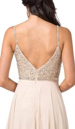 Formal Gowns Dancing Queen - 2493 Jewel Beaded A-Line Chiffon Gown 11 Formal Gowns Dancing Queen - 2493 Jewel Beaded A-Line Chiffon Gown