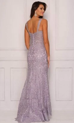 Dave & Johnny A10076 - Fully Embellished Scalloped Hem Prom Dress Formal Gowns