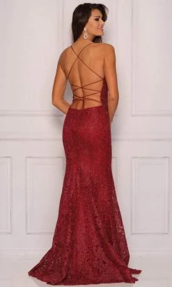Dave & Johnny A10408 - Beaded Scoop Sleeveless Evening Gown Formal Gowns