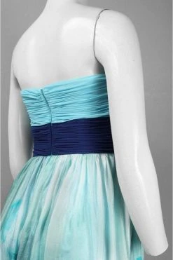 Decode 1.8 - 181983 Floral Printed Chiffon A-line Dress