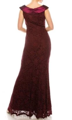 Formal Gowns Decode 1.8 - 183199K Pleated V Neck Glittered Dress