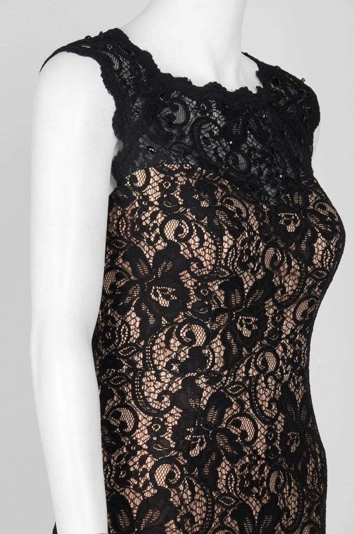 Formal Gowns Decode 1.8 - 184118 Allover Lace Gown With Cut Out Back 5 Formal Gowns Decode 1.8 - 184118 Allover Lace Gown With Cut Out Back