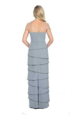 Formal Gowns Decode 1.8 - 184479 Embellished Tiered Sheath Dress