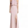 Decode 1.8 - 184609 Tiered Flounce Long Halter Dress