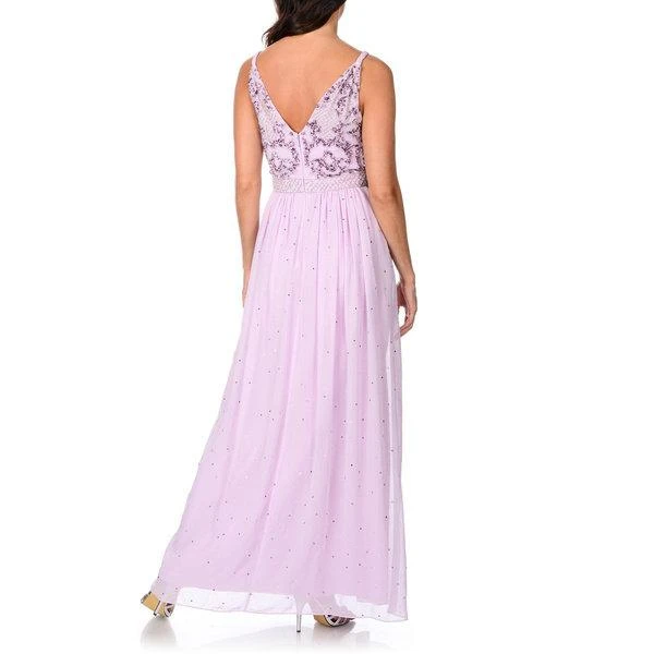 Decode 1.8 - Braided Strap Bedazzled Chiffon Gown 182303 4 Decode 1.8 - Braided Strap Bedazzled Chiffon Gown 182303