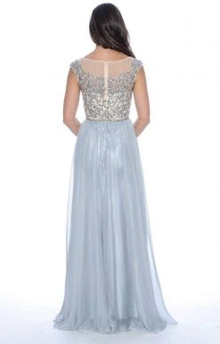 Formal Gowns Decode 1.8 - Embellished Illusion Bateau Neck Dress 182892