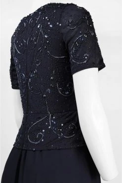 Decode 1.8 - Embellished Short Sleeve Gown 182820