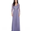 Decode 1.8 - Embellished V-Neck Chiffon A-line Dress 182581 1 Decode 1.8 - Embellished V-Neck Chiffon A-line Dress 182581