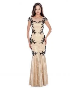 Decode 1.8 - Illusion Lace Gown 183113 Formal Gowns