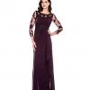 Mother Of The Bride Decode 1.8 - Jewel Neckline Embellished Long Dress 183220