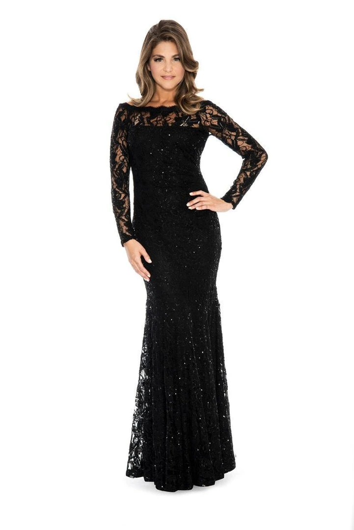 Formal Gowns Decode 1.8 - Off-Shoulder Embellished Lace Dress 183965 3 Formal Gowns Decode 1.8 - Off-Shoulder Embellished Lace Dress 183965