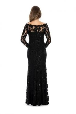Formal Gowns Decode 1.8 - Off-Shoulder Embellished Lace Dress 183965 5 Formal Gowns Decode 1.8 - Off-Shoulder Embellished Lace Dress 183965