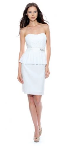 Decode 1.8 - Ruched Strapless Party Dress 181955 Cocktail Dresses